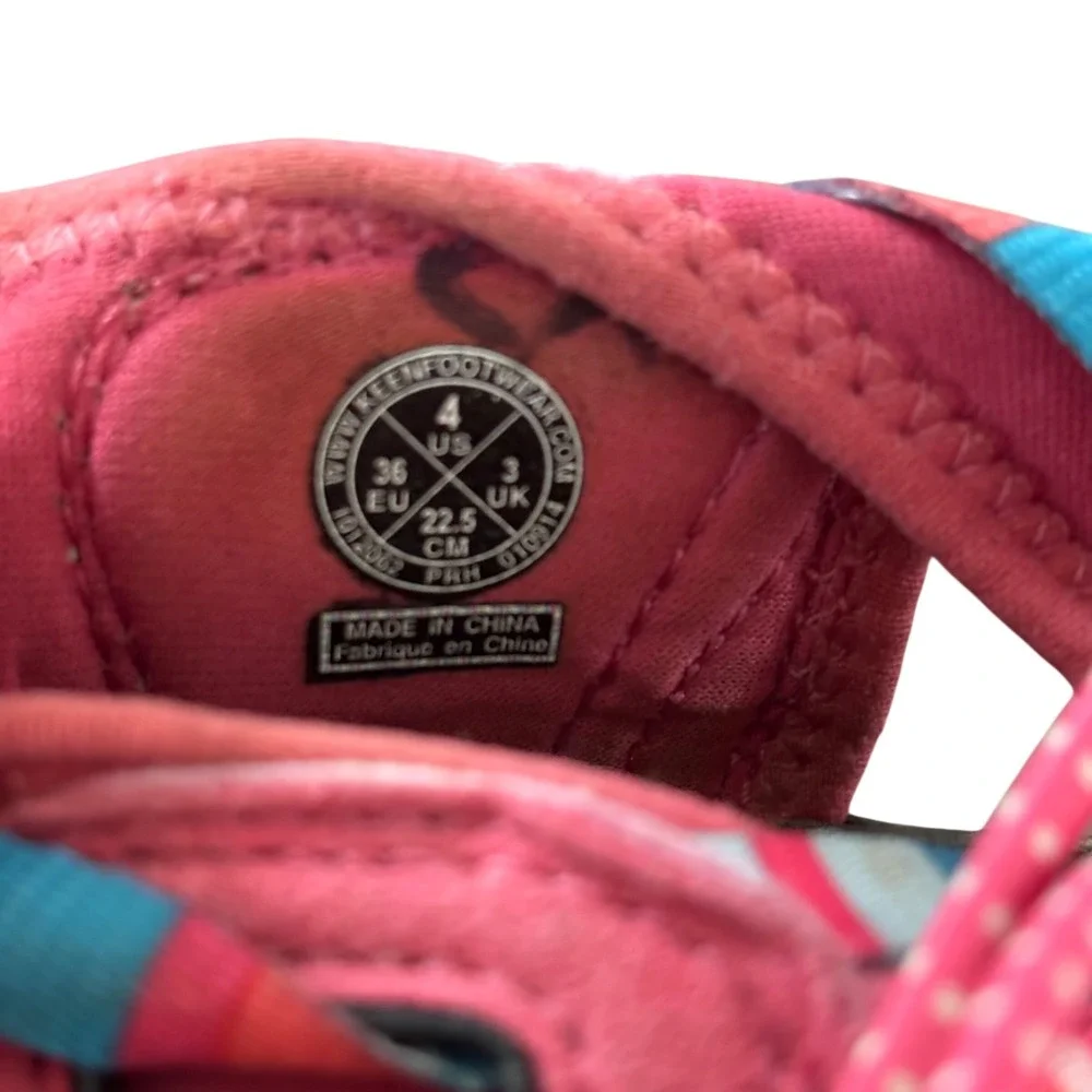 Keen Newport H2 Sport Sandals Big Kids‎ Sz 4 Pink Waterproof